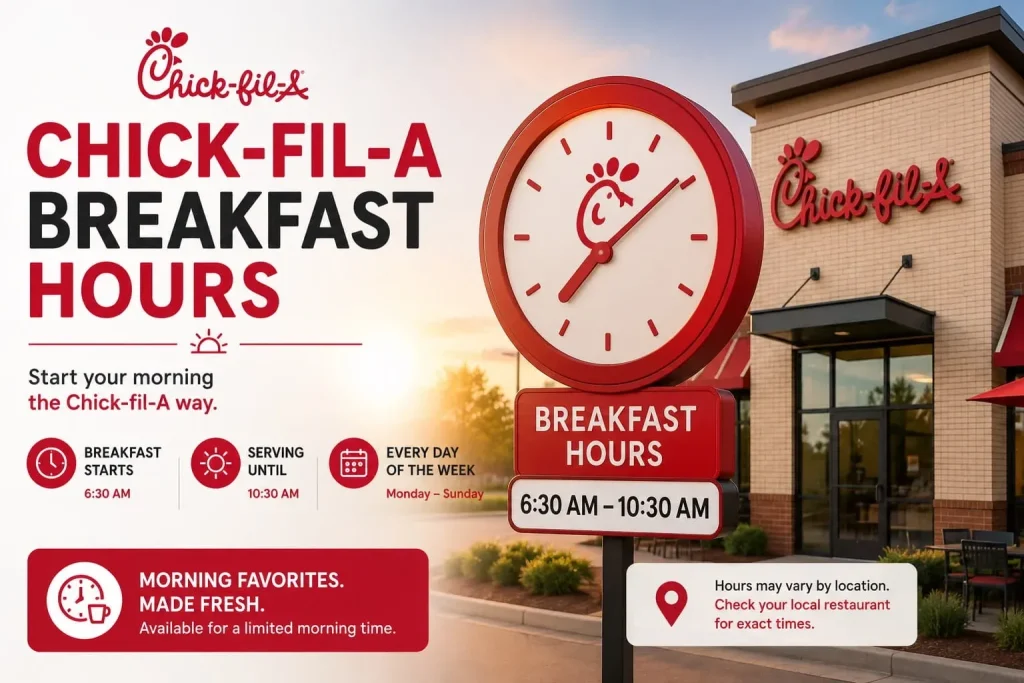 Chick-fil-A Breakfast Hours