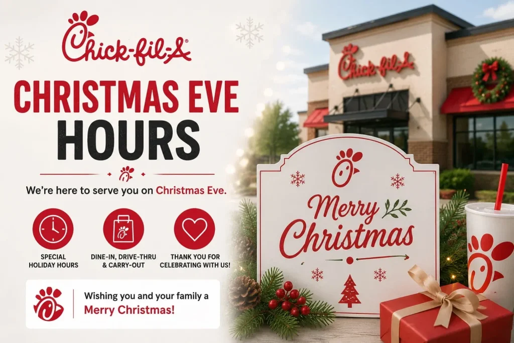 Chick-fil-A Christmas Eve Hours