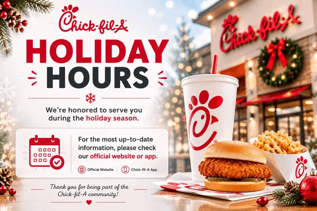 Chick-fil-A Holiday Hours