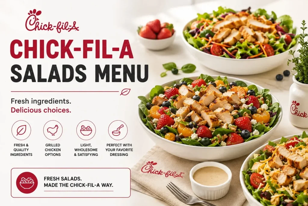 Chick-fil-A Salads Menu