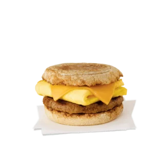 Egg, Sausage & Cheese Muffin