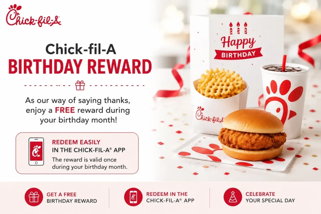 Chick-fil-A Birthday Reward