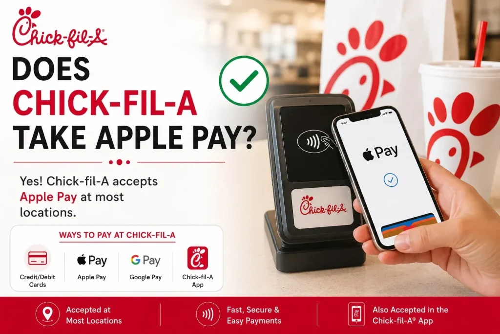 Does Chick-fil-A Take Apple Pay